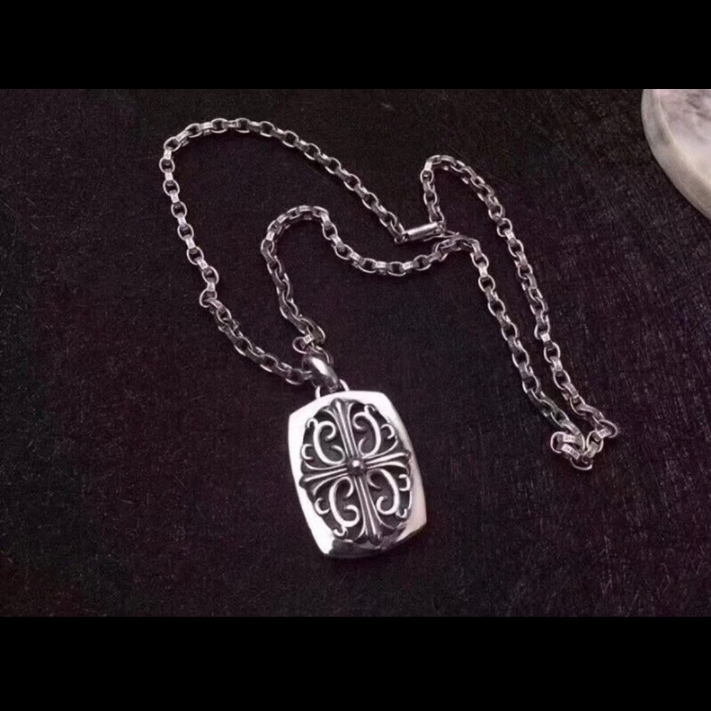 Chrome Hearts necklace with Keepers pedant